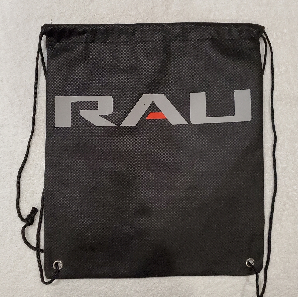 RAU drawstring bag